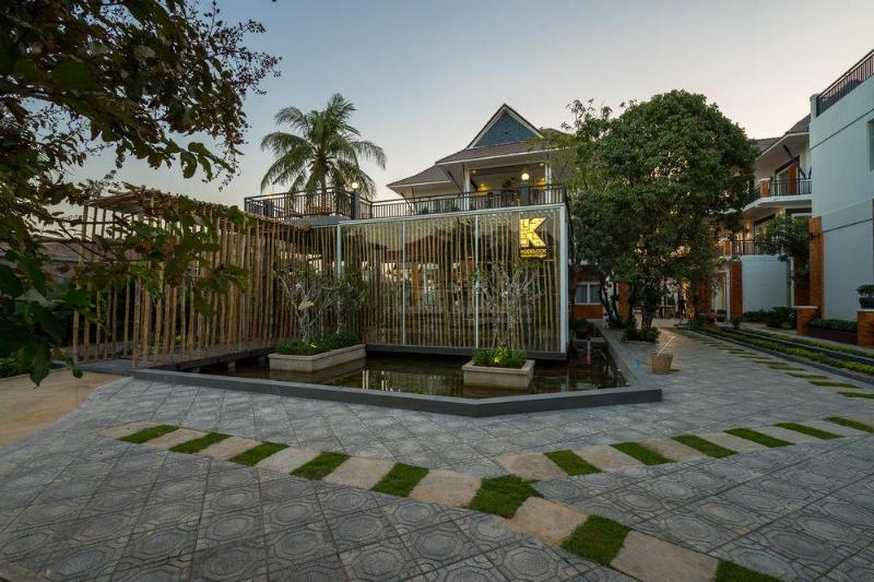 Les Bambous Village Siem Reap Exterior foto