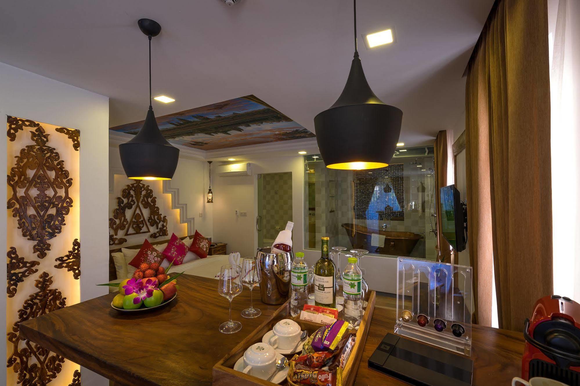 Les Bambous Village Siem Reap Exterior foto