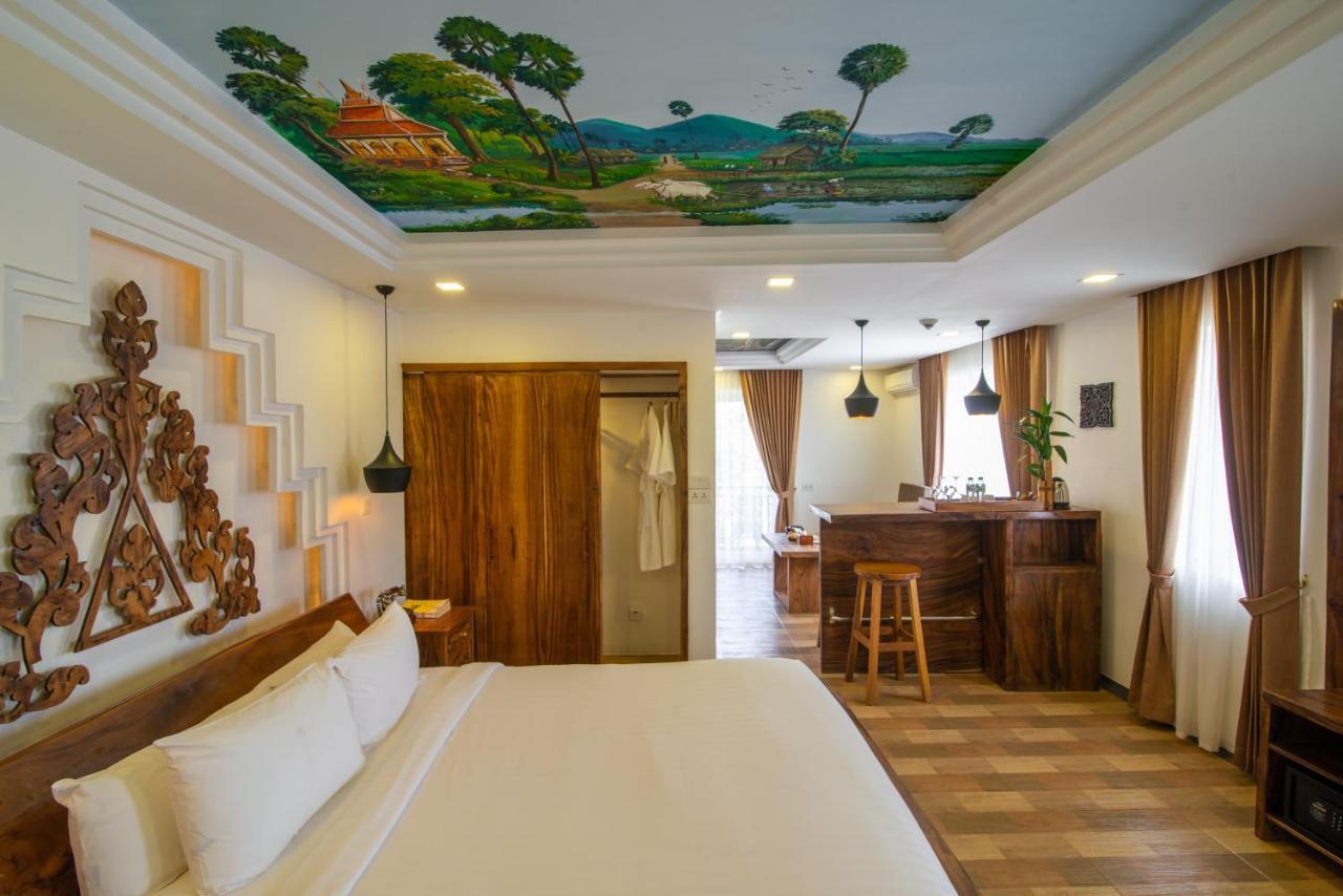 Les Bambous Village Siem Reap Exterior foto